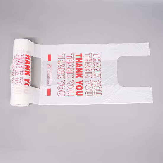 Kompostierbares, biologisch abbaubares T-Shirt mit Reißverschluss, robustes HDPE-PLA-Pbat-LDPE-PE, maßgeschneiderter Hersteller von Hundekotwindeln aus Kunststoff, Müllbeutel mit Kordelzug