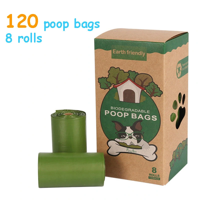 Biodegradable and Compostable Scented Biodegradable HDPE Plastic Doggy Poop Bag Pet Bag Pet Waste Bag Food Tray Liner Nappy Bag Cat Liner Dog Waste Bag